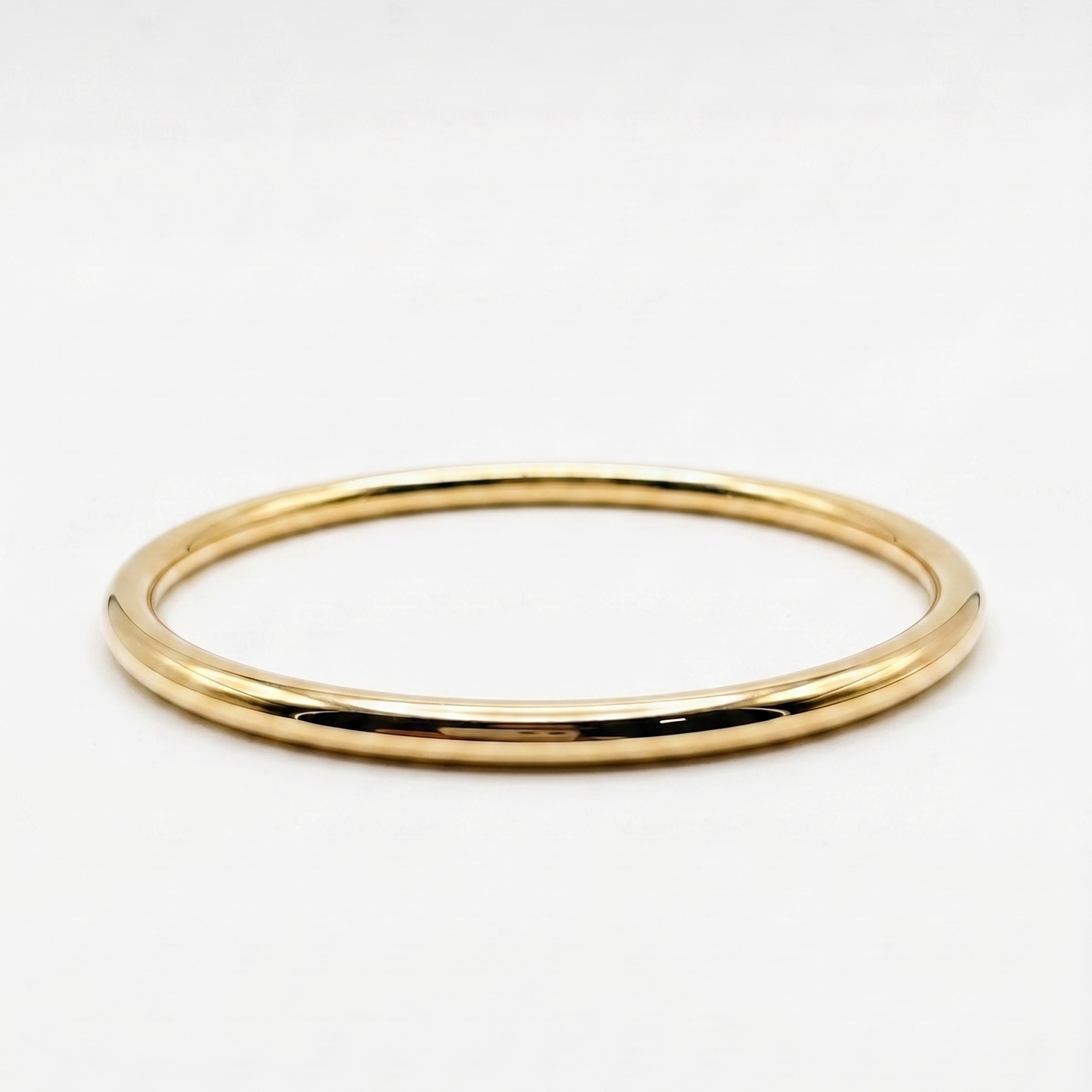 Classic Smooth Gold Plated Bangle