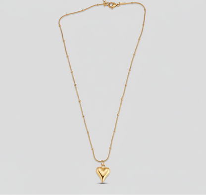 Dainty Gold Heart Necklace