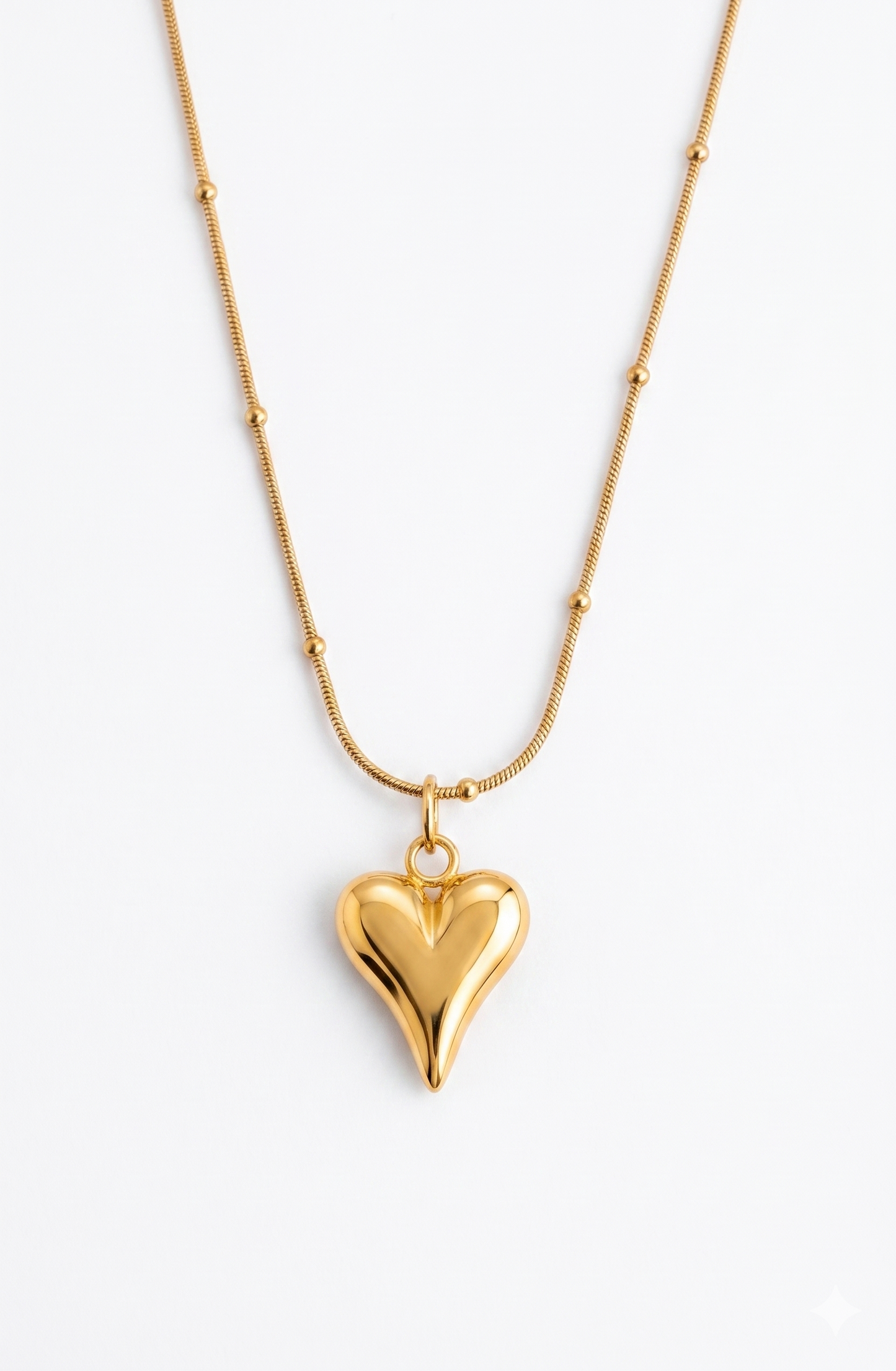 Dainty Gold Heart Necklace