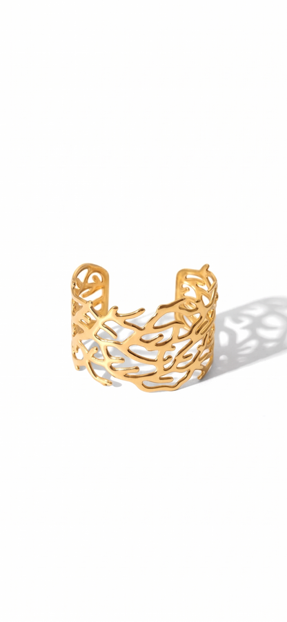 Aurelia Coral Reef Cuff Bangle Bracelet