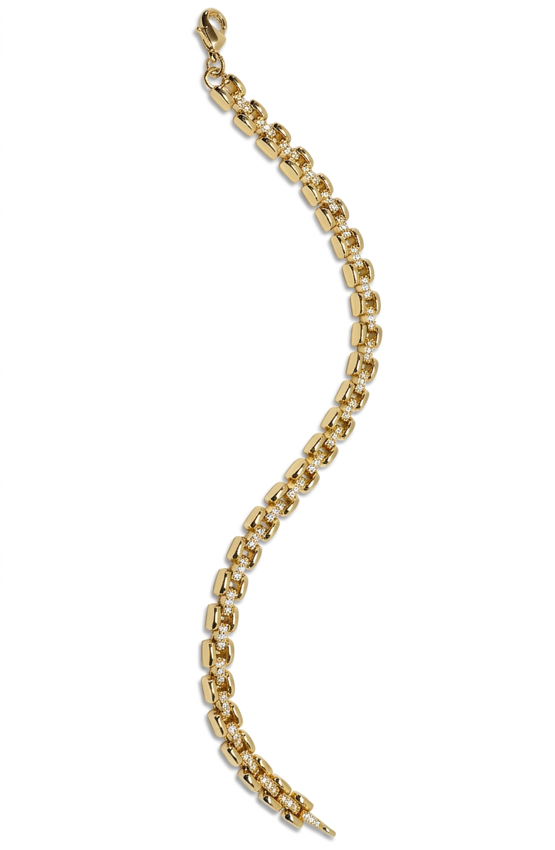 The Camille Pave Watch-Link Bracelet